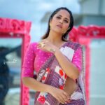 Anasuya Bharadwaj Instagram - My mind is a mess.. but I am trying regardless 🦅 For #Jabardast #tonyt @gaurinaidu 😊 PC: @verendar_photography 🙂