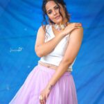 Anasuya Bharadwaj Instagram - I choose to be a Unicorn .. Unbreakable and Unique! 🦄 For #SuperSingerJunior🎤🎶 #Tonyt #9pmOnwards only on @starmaa ⭐️ Styled by @rishi_chowdary 🧞 Outfit @prasannayanumula_official Accessories @houseofqc PC: @verendar_photography