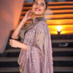 Anasuya Bharadwaj Instagram - Exit gracefully. Heal. And Grow. 🦋 Adios #Jabardast 😌 Thank you for the immeasurable memories ❤️ Styled by @rishi_chowdary Saree @brandmandir Blouse @r.for.rupamani Accessories @houseofqc PC: @verendar_photography