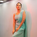 Anasuya Bharadwaj Instagram - Light ran wild within her.. and that was the way she came alive.. and it showed up in everything. ⚡️😌 For #SuperSingerJunior🎤🎶🎵 Outfit & Styling @gaurinaidu 🐠 Pc: @freeze_the_seconds46 😊