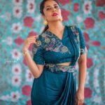 Anasuya Bharadwaj Instagram - In the constant process of 💭 For #Jabardast #tonyt Styled by @rishi_chowdary Outfit @payalagarwaldesigns Accessories @houseofqc PC: @verendar_photography