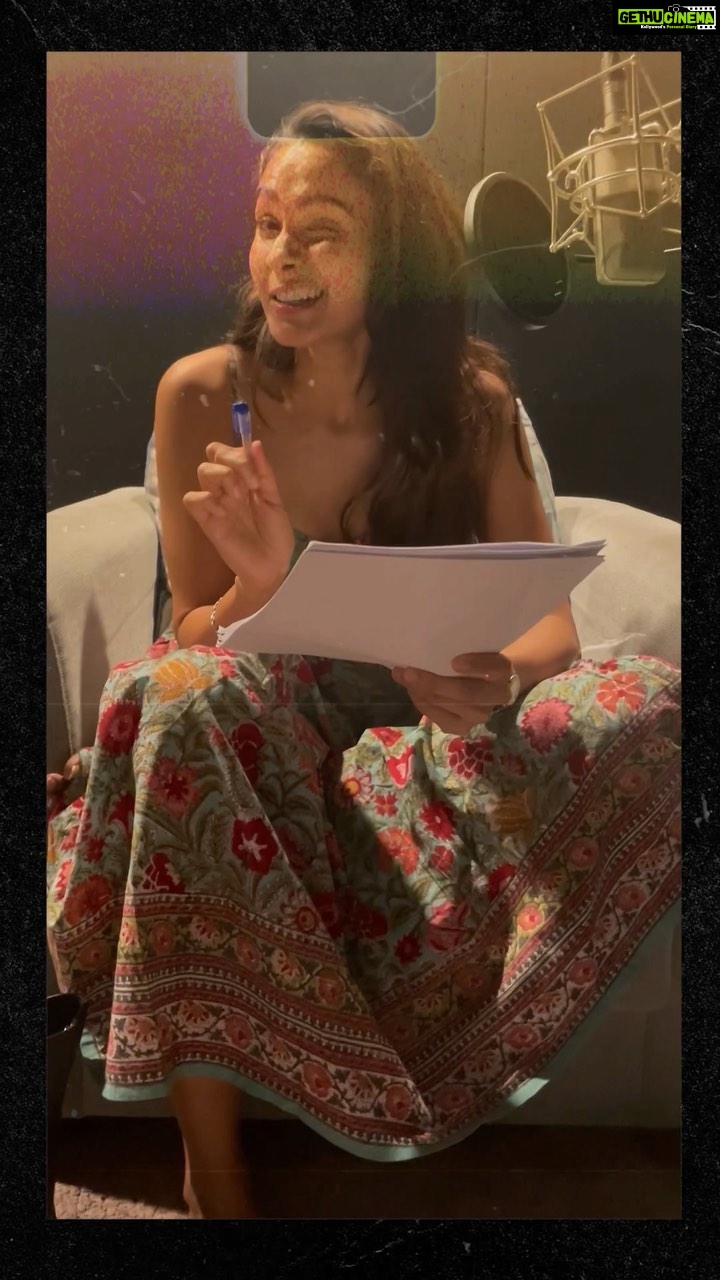 Andrea Jeremiah Instagram - Hereβs how my first attempt at dubbing in Telugu went π₯΄π΅βπ«π«£ Special shout-out to for @rakendumouli being the best coach ever ππΌ See ya at the movies sooooooon π»π»π» Video edit @btosproductions #pisasu2 #pisachi2 #telugu #cinema #dub #voice #actress #actorslife #inthestudio #bts #behindthescenes #bloopers