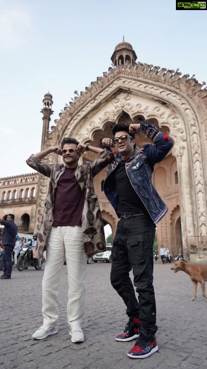 Anil Kapoor Instagram - What a day in LUCKNOW!! Thanks a lot everyone for all the love to #jugjuggjeeyo @varundvn @kiaraaliaadvani @anilskapoor sir @neetu54 ma’am @karanjohar @apoorva1972 @dharmamovies @mostlysane @raj_a_mehta