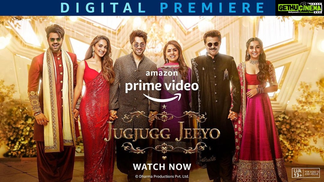 Anil Kapoor Instagram - Love, drama, family and me! What more reasons do you need to watch #JugJuggJeeyoOnPrime, now only on @primevideoin ๐ฟ @karanjohar @apoorva1972 @ajit_andhare @neetu54 @varundvn @kiaraaliaadvani @manieshpaul @mostlysane @raj_a_mehta @rishiwrites @dharmamovies @viacom18studios @tseries.official