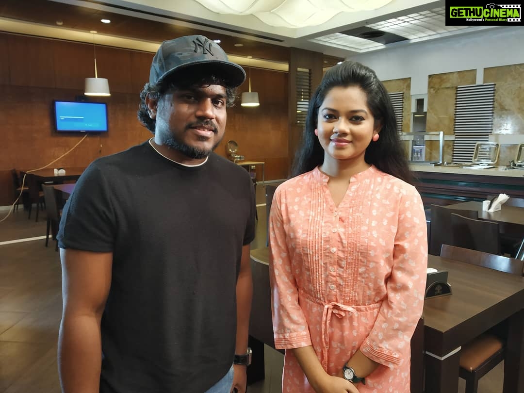 Anitha Sampath Instagram - # yuvanshankarraja #myfavourite #suntv #sunnews #anitha #anchoranitha