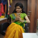 Anitha Sampath Instagram – #mirrorfie #anchoranitha #suntv