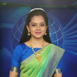 Anitha Sampath Instagram - #suntv #suntvnews #newsanchor #anchoranitha