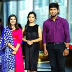 Anitha Sampath Instagram - Singer srinivas daughter #sharanya_srinivas...today in vanakam thamizha celeb segment..