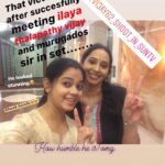 Anitha Sampath Instagram – 😍😍😍😍😍😍😍😍me and sunnews anchor sumithra mam..we were flying on air after the meet…😍😍😍😍😍😅😅😅twinkling face😃😃😃