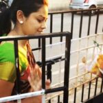 Anitha Sampath Instagram - #slowmo #kalamkari_saree #sunflare #nomakeup #love2Bsimple #bday_present.. firsttime wearing today.. Kodungaiyur, Tamil Nadu, India