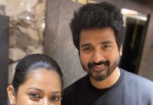 Anitha Sampath Instagram - அண்ணே💞 @sivakarthikeyan At RRR movie prelaunch event Happy meeting u anna😊 Sweetest soul❤️ #anithasampath #sivakarthikeyan #rrr
