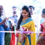 Anitha Sampath Instagram – Happy day at hosur @_geethuzpalluhut_  thanks for the warm welcome dear! Found all your collections elegant rich and onto the trend! All the best!
Costumes and jewel in pics: @_geethuzpalluhut_ 
Makeup and hair: @dpbridalmakeover Hosur