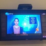 Anitha Sampath Instagram – When u suddenly see yourself on TV while staying in hotel😍#hosur… i still remember this shoot at AL vijay sir office! Stepping stones! #lakshmi_movie