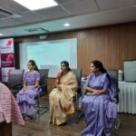 Anitha Sampath Instagram - Guest at @kauveryhospital chennai for the “world nutrition month event” 😇 Thanks for the invite team! With doctor @yaminikannappan mam! Beautiful costume from @instorefashions Kauvery Hospital Chennai