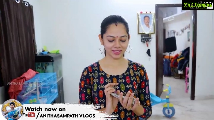 Anitha Sampath Instagram - Our anniversary vlog! The happenings of yesterday! Link in story guys! Or switch to #anitha_sampath_vlogs on youtube