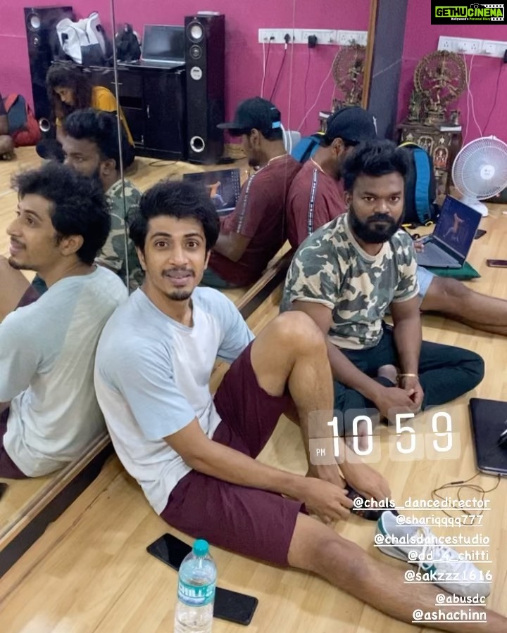 Anitha Sampath Instagram - Dance practise | bb jodigal #latenightpractise #bbjodigal