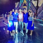 Anitha Sampath Instagram - Guys,Hope u loved today’s amma dance performance! Thanks to abu master @abusdc (pic1) and sakthi master (who assisted this particular round) @sakzzz1616 (pic2) for making this round very close to my heart! We tried some difficult liftings and stunts in this round which were very well taught by my masters in just one and half days!