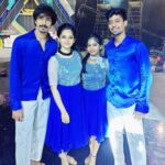 Anitha Sampath Instagram - With our choreographer @abusdc master. Special thanks to the talented @sakzzz1616 master and @ikshithasenthil16 who danced with us for this round. And with thambi @shariqqqq777 #vijaytv #bbjodigal #sunday8pm #dance #dancelove