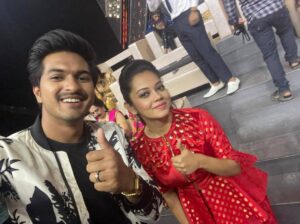 Anitha Sampath Instagram - Hey guys! 
BB jodigal..Tomorrow 8pm..iam not a proper dancer..but i love dancing.. Happy to be a part of bb jodigal!! Hope this show helps me for my speedy recovery.. Need all ur support