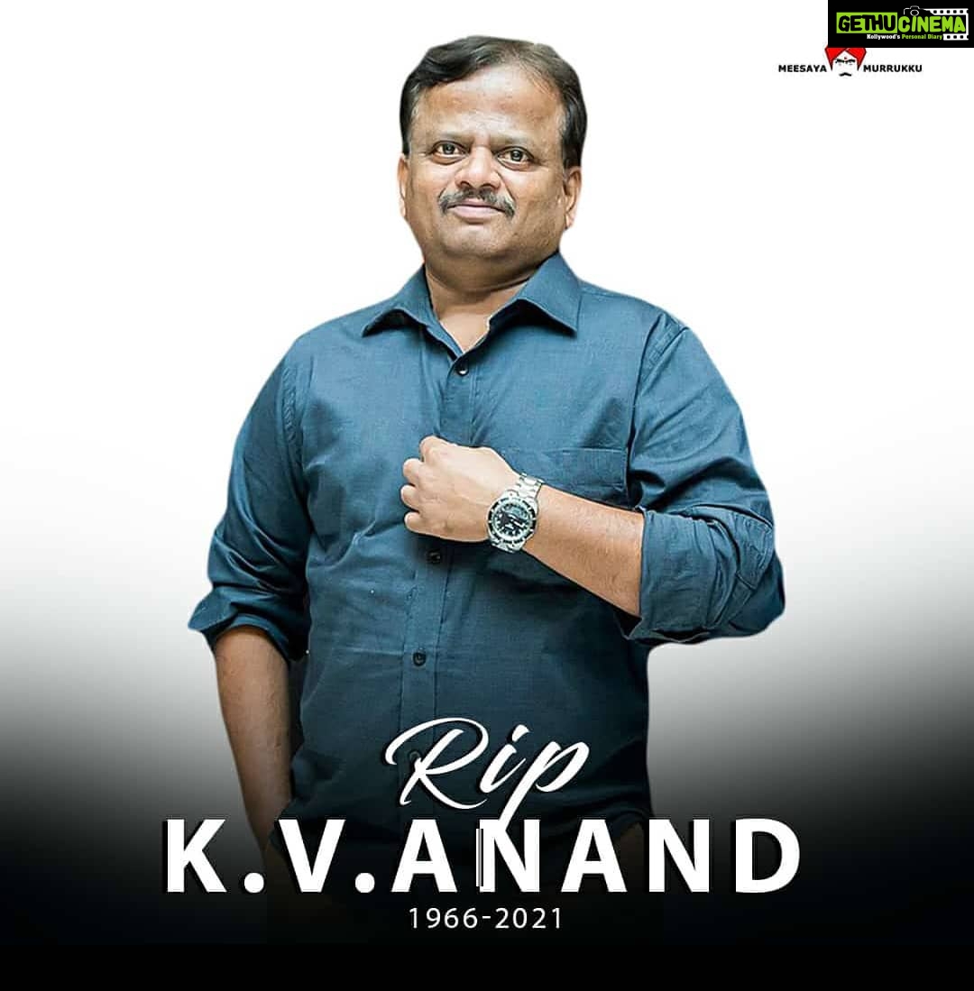 Anitha Sampath Instagram - Can't believe this news.. Kv Anandh sir-ன் 2 படங்களில் செய்தியாளர் கதாப்பாத்திரத்தில் பணிபுரிந்து இருக்கிறேன்.. கவண் மற்றும் காப்பான்.. அதுவும் காப்பானில் எந்த ஒரு செய்தி வாசிப்பாளரும் கனவு காணும் முக்கிய கதாப்பாத்திரம்.. சூர்யா sir உடன் கவனிக்கத்தக்க ஒரு ரோல்.. ஒரு ஒரு shotக்கும் அவ்வளவு மெனக்கெடலுடன் வசனம் முதற்கொண்டு மீண்டும் மீண்டும் சொல்லி கொடுப்பார்.. நடித்து காண்பிப்பார்.. பிறகு தான் take.. ஒரு இடத்தில் free ஆக உட்கார்ந்து நான் பார்த்ததில்லை.. அவ்வளவு சுறுசுறுப்பு.. இன்னும் நிறைய வெற்றி படங்களை எதிர்பார்த்த எங்களை ஏமாற்றி விட்டு இவ்வளவு சீக்கிரம் போக வேண்டுமா சார்.. Rip sir..