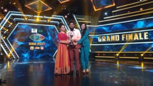 Anitha Sampath Instagram - Congratulations aari..you deserve this victory! We were really happy for ur victory as if its ours! @aariarujunanactor @sam.sanam.shetty