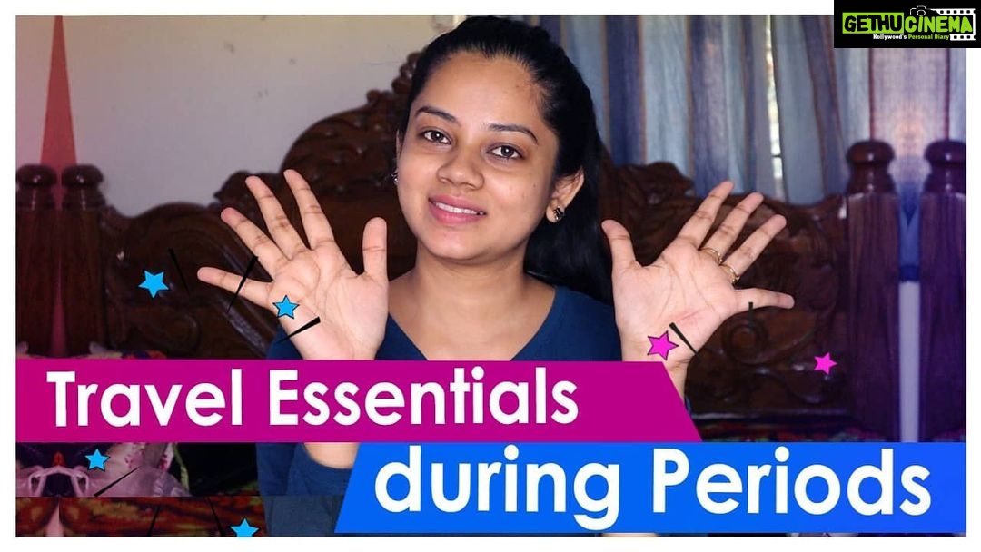 Anitha Sampath Instagram - Hey girls! அதிகம் பேசப்படாத,பேச வேண்டிய தலைப்பு..shared some do's and don'ts and few tips to handle the periods issues and embarrassments when u travel or out of your home..in my youtube chanel..#link_in_bio ..also about a safe and toxin&rash free sanitary napkin which i came across recently.. #link_in_story #link_in_bio