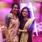 Anitha Sampath Instagram – With the other beauties..
@samyuktha_shan 
@sundari_designer 
@rekhaharris
@somshekar_ 
Costume @instorefashions 
At @archanachandhoke veetu  function.. Feathers Hotel Chennai