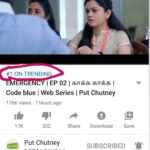 Anitha Sampath Instagram - #1 on trending #episode_2... And #episode 1 is also #still_trending in YouTube even after #5 days...kudos to my team...❤️ எல்லோருடைய உழைப்புக்கும் கிடைத்த வெற்றி... . #12 நாட்களில் #8_எபிசோட்கள் படமாக்கினோம்...40 நாட்கள் முதல் 2 மாதங்களில் செய்து முடிக்க வேண்டிய படப்பிடிப்பை இரவு பகல் பாராது அனைவரும் உழைத்து 12 நாட்களில் படமாக்கினோம்.. . இருப்பினும் திரைப்படங்களுக்கு நிகரான தரத்தையும் கதையையும் உங்கள் மொபைல் போன்களில் கண்டிருப்ப்பீர்.. . அடுத்த எபிசோடும் வேற லெவலில் இருக்கும்..விரைவில்... @chidambarammanivannan @rajmohanofficial @kavin.kr @mathisachin @lokaesh_photography #rajkamal #vinoth @kcbalasarangan