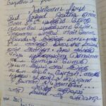 Anitha Sampath Instagram – My school friend Gayathri wrote this in 2007.. after 13yrs she sent this today…really surprising to see..by the way, later nan school lam marala..continued studying with her..