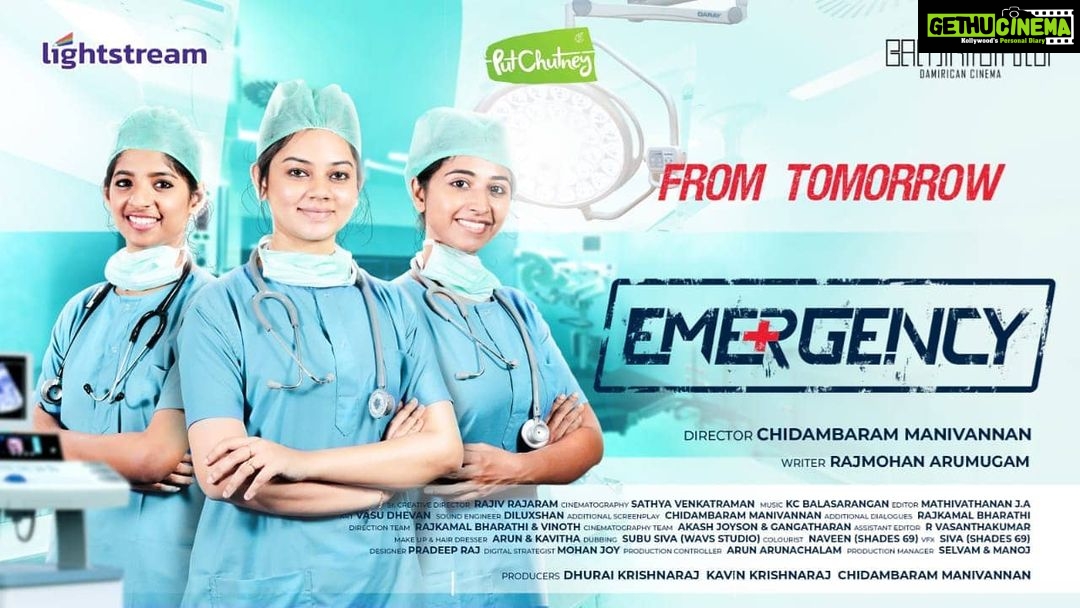 Anitha Sampath Instagram - Finally... #emergency web series ready ayiduchu... Releasing from tomorrow guys..in #putchutney #youtube_channel with #8_episodes . Thanks to the whole team who worked hard in this series making.. . @chidambarammanivannan director @rajmohanofficial script @sathya_narain21 dop #rajkamal associate #madhivanan editor