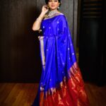 Anitha Sampath Instagram - Throwback to the "bhushti me".. mua: @shanthoshi_mua Jewelry : @aadhirabridal_jewellery @aadhira_fashions hairstylist : @hairstylist_yugaa Click: @pugaipada_thozhan Blouse : @lopa_design_studio Costume : @meshira.in