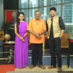 Anitha Sampath Instagram – Delhi ganesh sir in vanakkam thamizha..