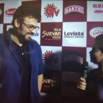 Anitha Sampath Instagram - Venkatesh sir!!! At ilayaraja75...#latepost #momentofbliss #ilayaraja75 #suntv #anchor #anchoranitha #newsreader #anitha #anithasampath YMCA College Nandanam Students