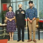 Anitha Sampath Instagram - Dec4..indian navy day..with retired commodore Mr.S.Sekhar..proud moment.. During india pakisthan war..He lived 21 days inside the submarine to save our navy's asset vikranth from Pakistan..and his team destroyed Pakistan's missile..