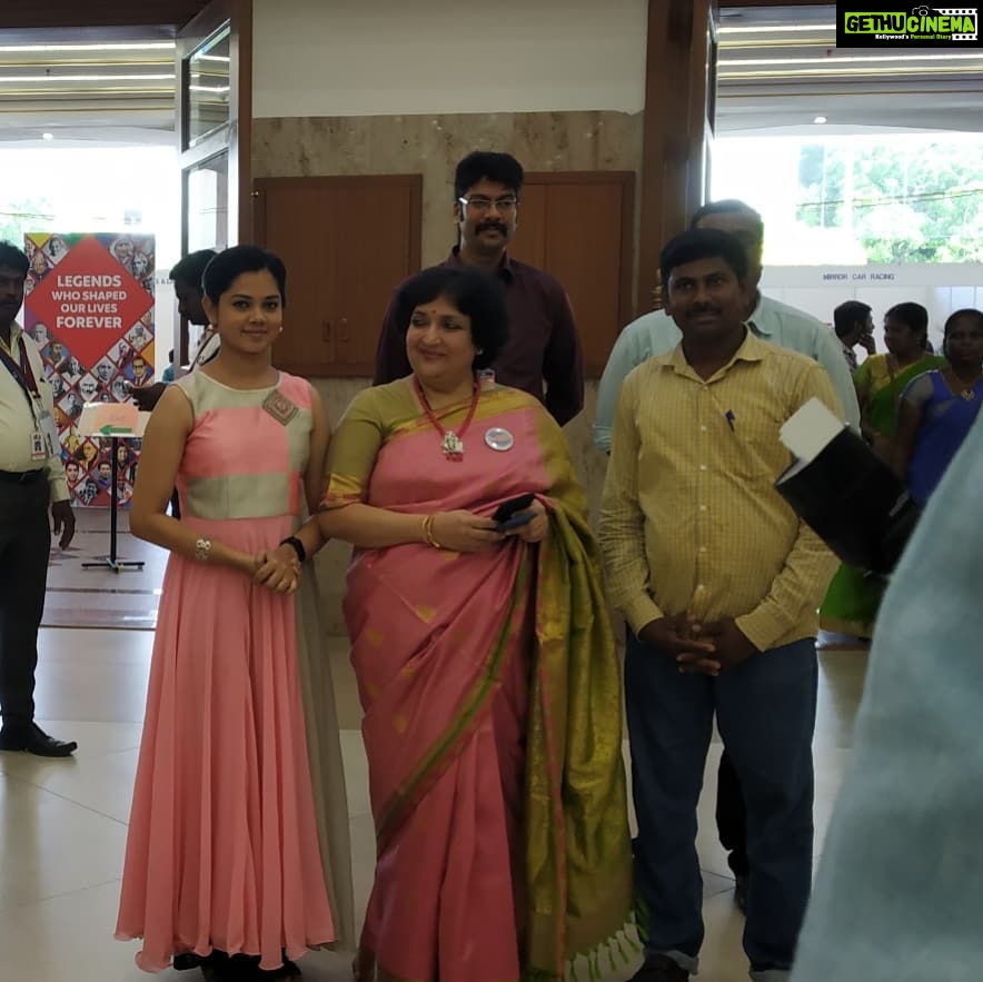 Anitha Sampath Instagram - Peace for children...kids carnival..second day fest.organized by latha rajinikanth mam..chutti tv Ramachandra Convention Hall Chenn