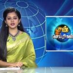 Anitha Sampath Instagram – Favourite green…youngest reader in my suntv news family..happy happy…blessed to work with legendry news readers..loving my job…#anitha #anithasampath #anchoranitha #sunnews #news #suntv #suntvnews #lovemyjob