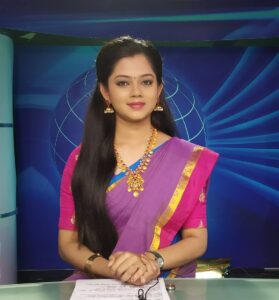 Anitha Sampath Instagram - #anitha #anithasampath #suntv #news #newsreading #passion #lovemyjob #anchoranitha Sun Network