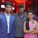 Anitha Sampath Instagram - #sandakozhi2 #sandakozhi2audiolaunch #throwback #latepost #vishal25 #anitha #anithasampath #anchoranitha #leelapalace #chennai #suntv The Leela Palace Chennai