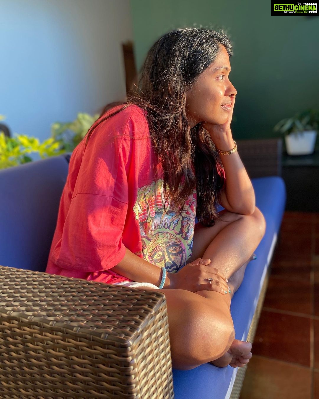 Anjali Patil Instagram - The water colours of life. One needs to leave empty spaces. Absorb the extra water. Protect the inner landscape. And keep trying at all cost, cause if you don’t try enough you won’t know your capacity. (last picture is watercolour landscape that was in front of me) Mysuru