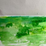 Anjali Patil Instagram - The water colours of life. One needs to leave empty spaces. Absorb the extra water. Protect the inner landscape. And keep trying at all cost, cause if you don’t try enough you won’t know your capacity. (last picture is watercolour landscape that was in front of me) Mysuru