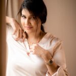 Anjena Kirti Instagram - Choose to Shine 🦋✨ @camerasenthil @rrajeshananda . Mua @reeya_makeup_artist @bhavi_makeup_artist_