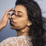 Anju Kurian Instagram - I make hair contact before I make eye contact 🙈! 📸- @prashanth_bionic 👗- @paris_de_boutique 💄- @femy_antony__ 💁🏻‍♀️- @styledbyzoya_ #wrappedinhair #cruise #cruising #portrait #photoshoot #postoftheday #anjukurian #gooddays #travelgram #wanderlust #breezy #sealife #goodmorning