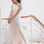 Anju Kurian Instagram – Feel like an empress on @cordeliacruises 🤍🤍🤍.
Why do you make travel so much fun @pickyourtrail ?

Shot by- @prashanth_bionic 
MUA- @femy_antony__ 
Wardrobe- @paris_de_boutique 
Styling- @styledbyzoya_ 

#mvempress #holidayatsea #cruisevacation #indiancruise #perfectholiday #pickyourtrail #cordeliacruises #Cityonthesea #CordeliaEmpress #unwraptheworld #seacation #holiday #cruisetravel #