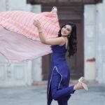 Ankitta Sharma Instagram - Has to be my favourite sequence from the video! 🙈 What is yours? 💙 #allahmaafkre #ankitasharma #amritmaan #tehzeebhafi