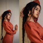 Anupama Parameswaran Instagram – And #karthikeya2 promotions starts 🥁
Look one 
In love with 
This one ☝🏼 

Loved Wearing @notchabovecreations
Styled by @rashmitathapa

Styling team @aishwarya128 @seeta.adhikari.7524

Earrings @spillthebead
Shot by @sharathchandra_photography
Hairstyle @koli_sarika7313