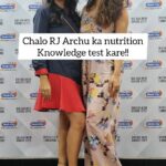 Archana Instagram - #rapidfire This rapid fire was so much fun and @archanaapania ka nutrition Knowledge is not bad haa😜 #rjarchana #NehaRanglani #collaboration #funreel #friends #nutritionknowledge