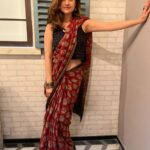 Archana Instagram - #saree #saree #raat