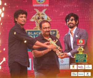 Arjun Das Instagram - Thank you @blacksheeptamil  for a wonderful evening. Receiving an for award for #Andhaghaaram (Best Actor Male OTT) from my pillars of strength @lokesh.kanagaraj @vvignarajan meant a lot to me. I’m here today because of them and I owe everything to the both of them. I will cherish this award and photo forever.

Also, I want to thank each and every single one of you for all the love and support you’ve shown #Andhaghaaram

#Family #BlackSheepDigitalAwards2021 #MostSpecialAward