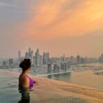 Arthi Venkatesh Instagram - The desert heat requires a pool at all times! #dubaisummers The St. Regis Dubai, The Palm