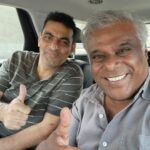 Ashish Vidyarthi Instagram - With @subhashshevaramani ...Grateful for the way you took care of @swapnil_sonawane__ and me,here in Kinshasa. Alshukran Bandhu..Alshukran Zindagi ! Ngaliema